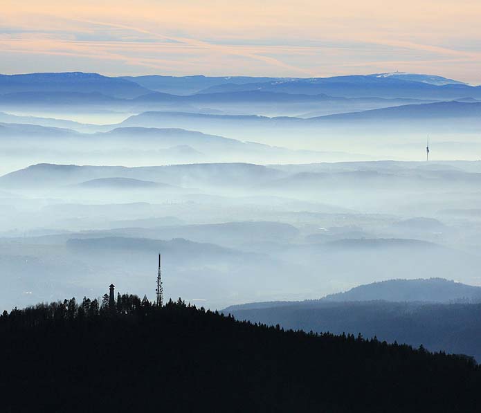 Schwarzwald Luftbild Hohe M&ouml;hr