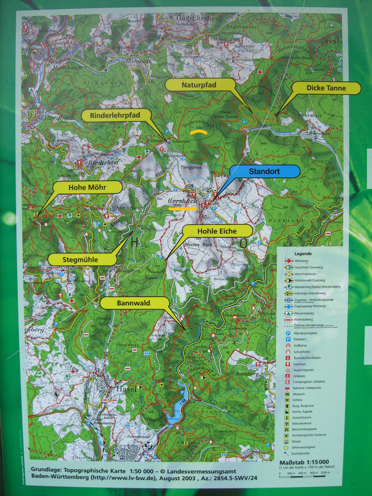 Wanderurlaub im Schwarzwald: Wandern im südlichen Schwarzwald
