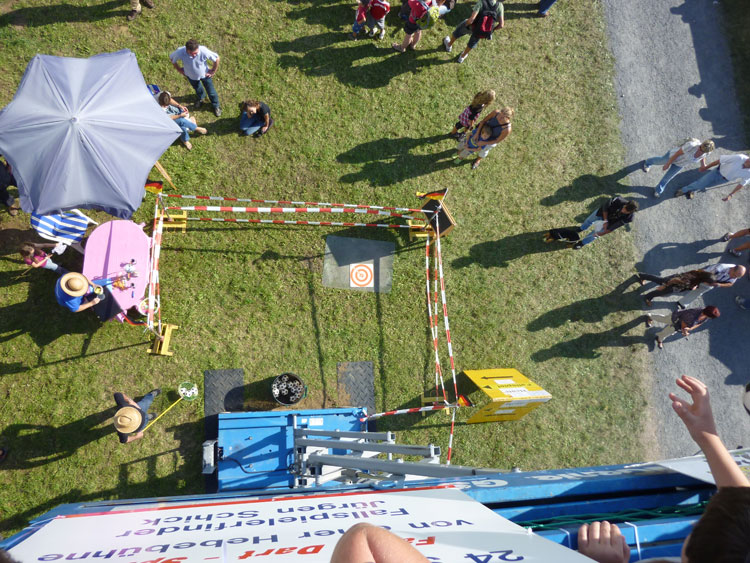 Fallspiel von der Hebeb&uuml;hne