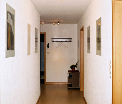 Flur Ferienwohnung Schwarzwaldurlaub Gersbach Schwarzwald Naturpark S&uuml;dschwarzwald